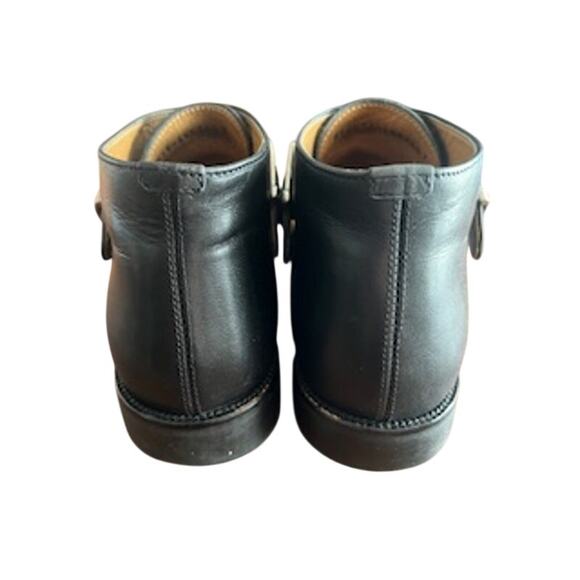 Kenneth Cole Reaction Men\'s sz 8.5 Boots Black Leather Double Buckle main image 12